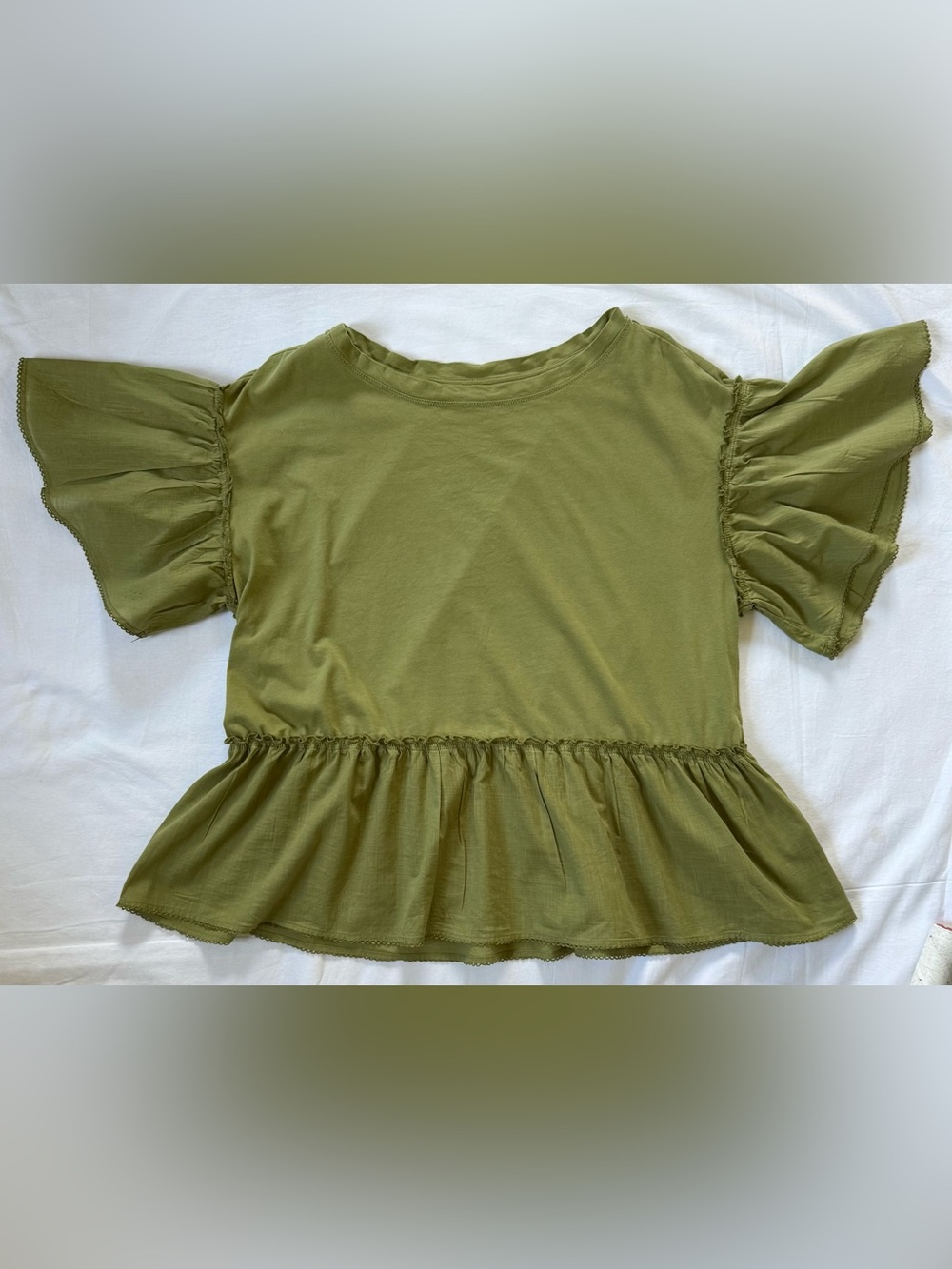 Anthropology Babydoll Top - Picture 4 of 7